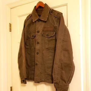NWOT Radius army green cargo jacket, Small